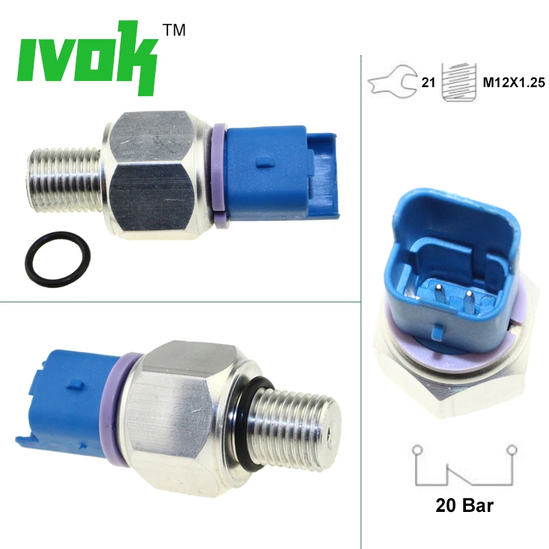 

Brand New Power Steering Oil Pressure Sensor Switch For Peugeot 206 307 306 406 Partner 4015.09 401509