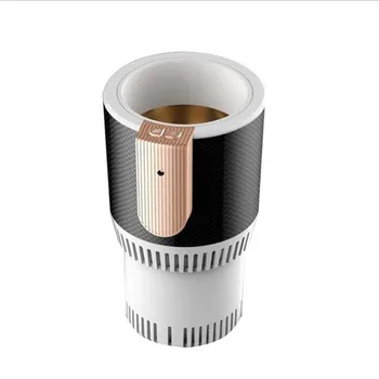 

2 In 1 Car Smart Heating Cooling Cup Universal Car Silent Mini Refrigerator box Cigarette Lighter Car Cup Holder Beverage Cooler