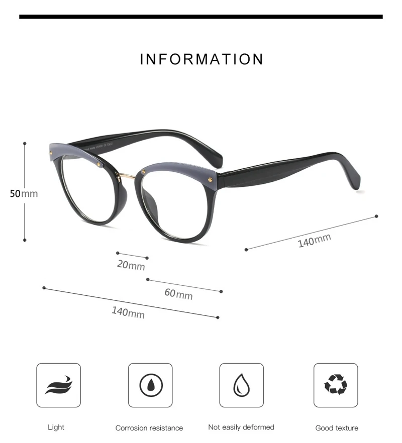 Bellcaca оптические очки для женщин Мода рецепт очки простой защитный оправы прозрачные линзы BC812