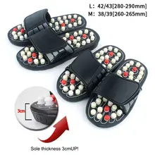 Новинка года; массажные тапочки Acupoint; сандалии для мужчин; китайская акупрессованная Терапия Медицинская Массажная обувь для ног; унисекс