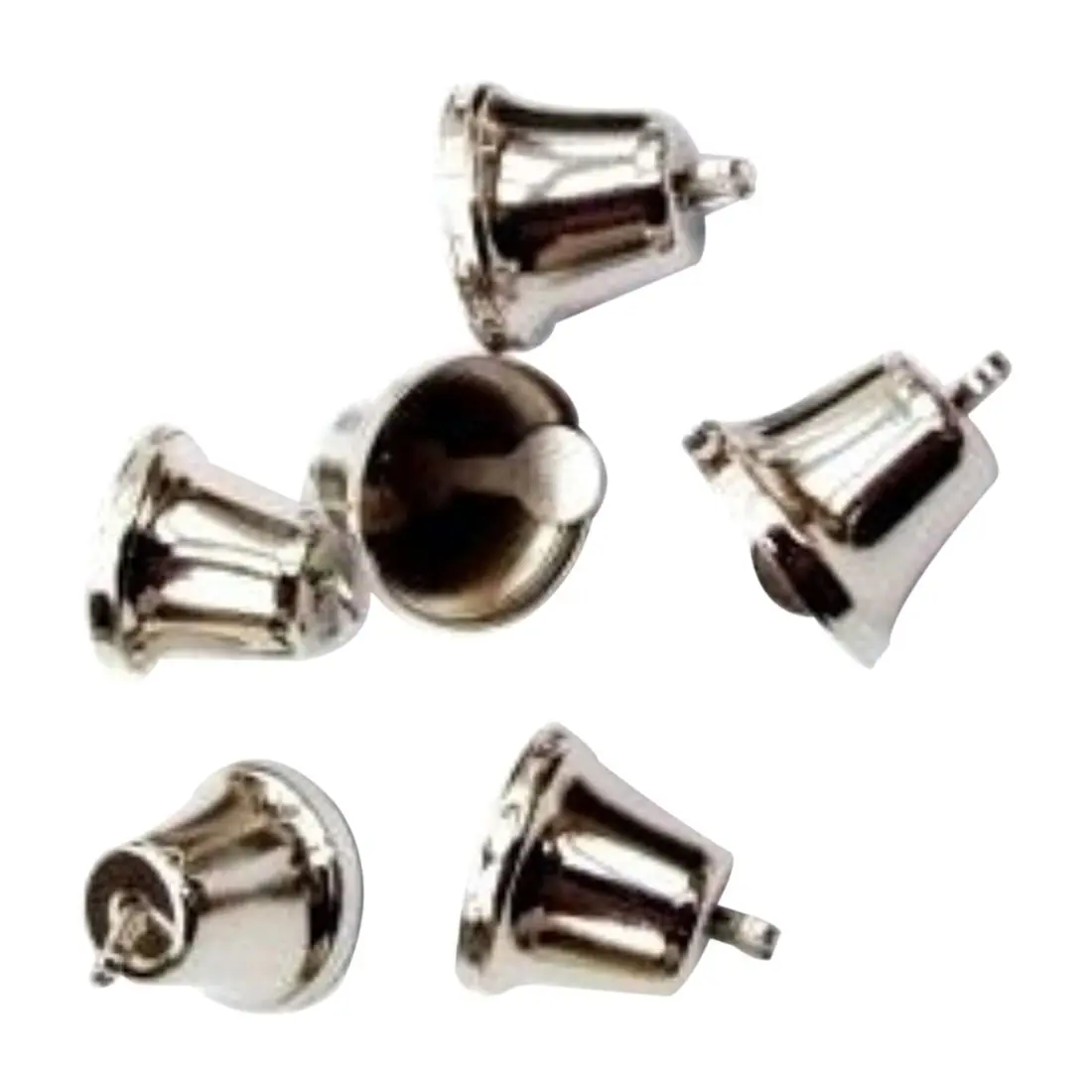 Music S 100 серебро 1 6 см колокольчики для рукоделия|bells for craft|bell bellbells silver |