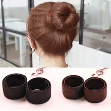 

M MISM Fashion French Style Girls Hair Accessories Donuts Bun Head Band Ball Twist Magic DIY Hair Maker Women Dish Made Tools