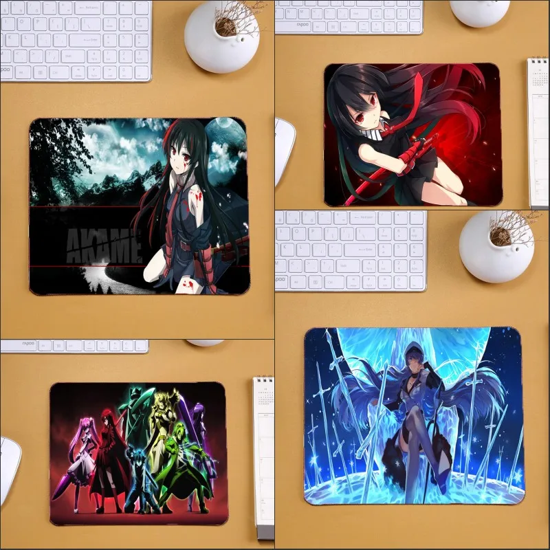 

Mairuige The Japan Anime Mousepad Akame Ga KILL! Anime Girls Pattern Table Mats for Decoration Desktop and Pc Computer Game