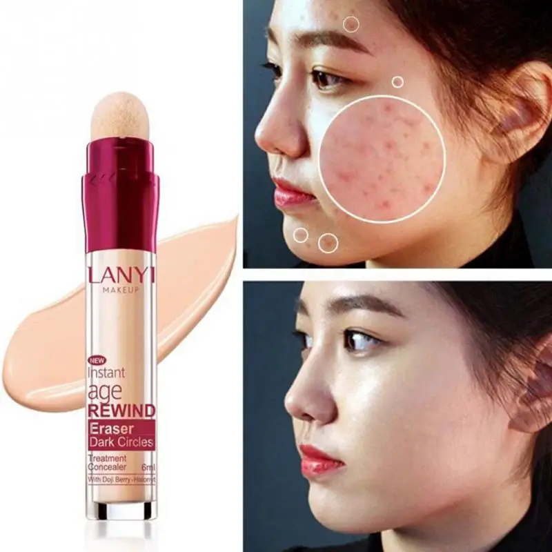 

2019 New Hot Face Foundation Concealer Pen Long Lasting Dark Circles Corrector Contour Concealers Stick Cosmetic Makeup Fastship