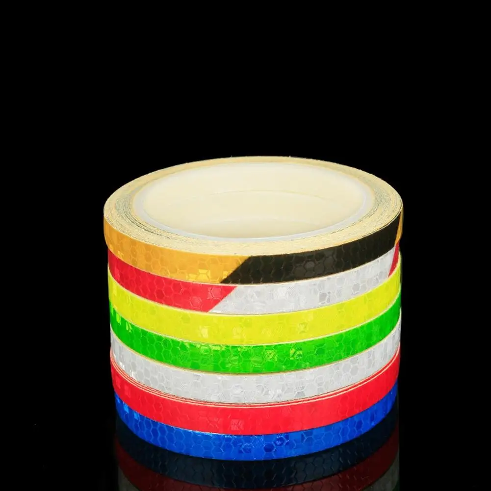Mounchain Bicycle Reflective Sticker Tape Noctilucent Waterproof Fluorescent Bike Decoration | Спорт и развлечения