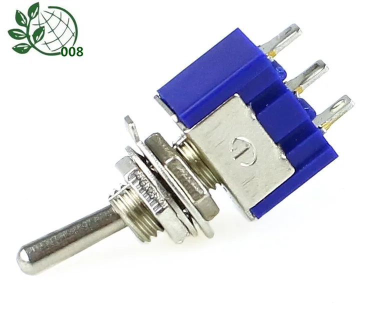 5 шт MTS 102 AC ON SPDT 2 позиционный фиксирующий переключатель 6A 125V S Акция!|switch|pcs |