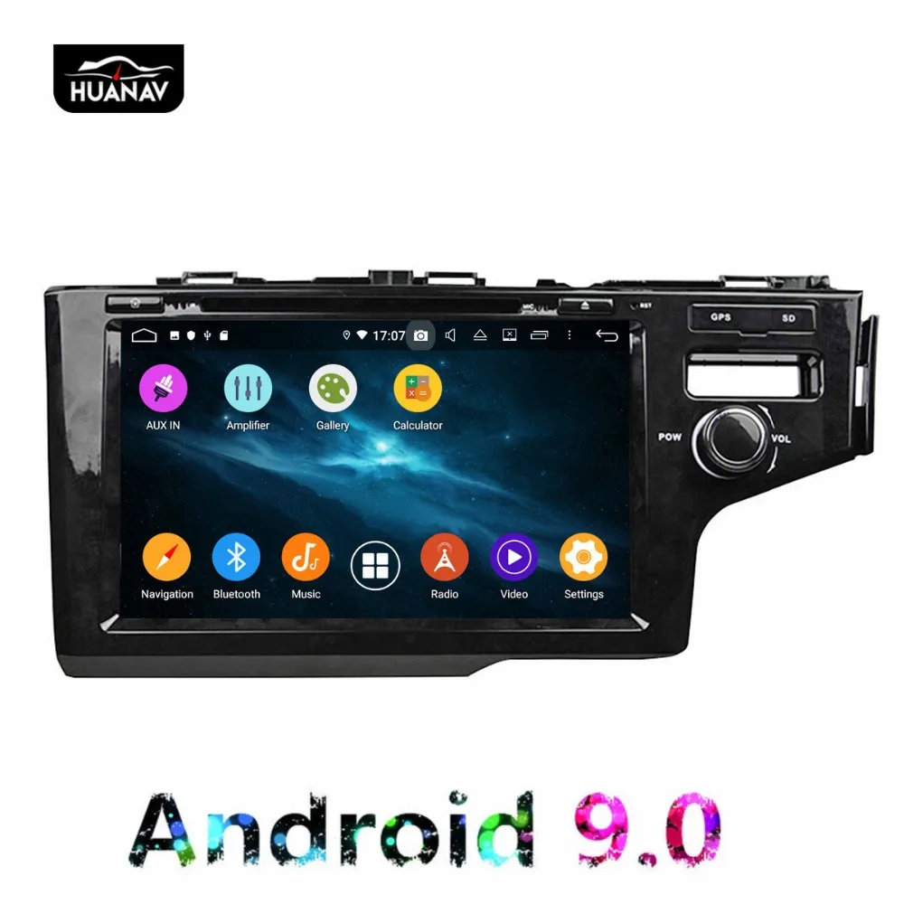 Top DSP Android 9.0 Car DVD Player GPS navigation For Honda Fit JAZZ RHD 2014-2017 auto radio stereo multimedia player unit recorder 4