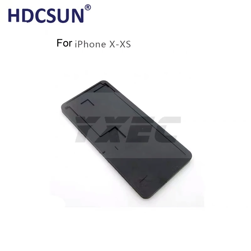 Форма для ЖК дисплея силиконовый Ламинирующий черный резиновый коврик iPhone 6/6S/7/8