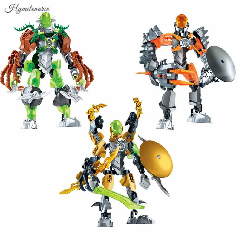 2019 Bionicle Hero Factory 5 Star Soldier zontsen Saroak Zeifonb робот строительный блок кирпичики город сборочные игрушки для детей