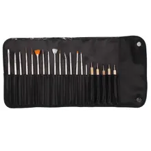 JEYL Hot 20pcs Nail Art Design Set Painting,Dotting Drawing Polish Brush Pen Tool Kit Set -15 Brush + 5 Dotting Pen