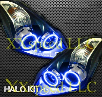 

for nissan Altima coupe 2010 2011 LED perimeter headlight rings halo Multi-color RGB angel demon eyes