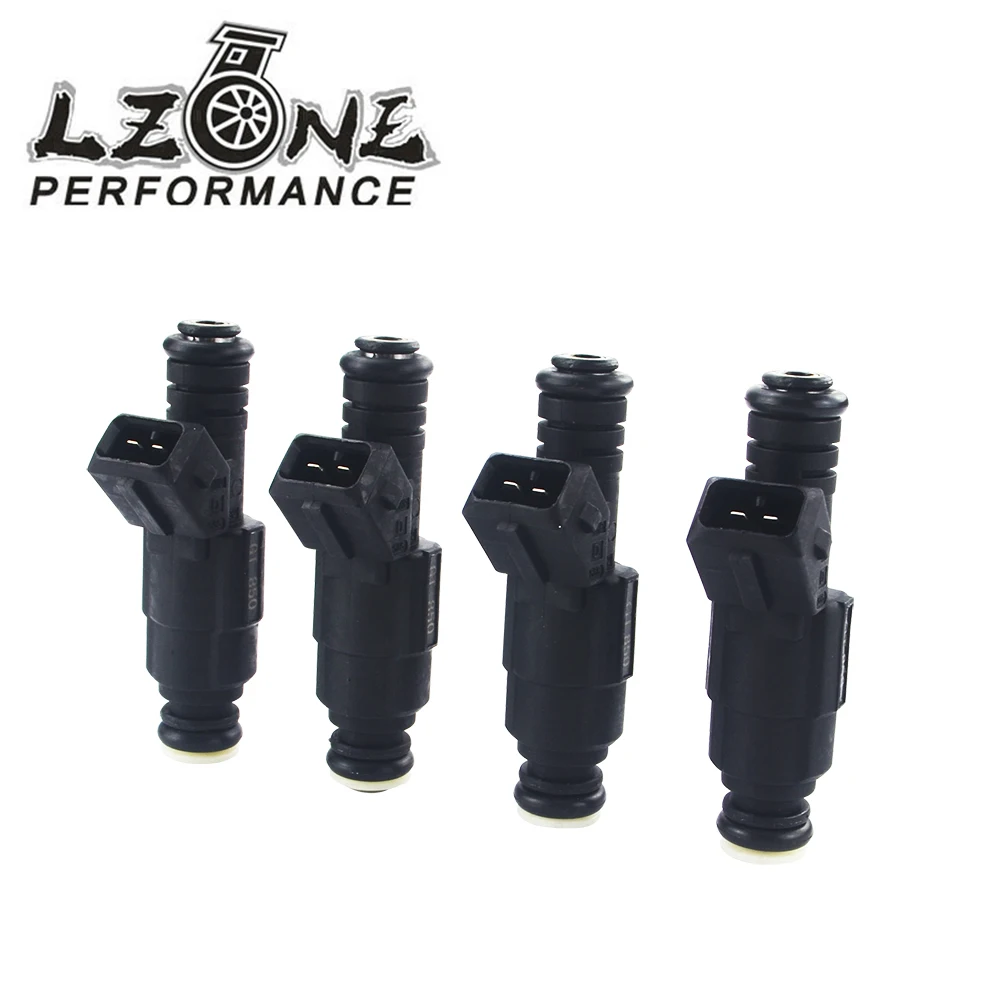 

LZONE - 4pcs High performance High Flow 850CC Fuel Injector GT850 Type ( Long ) for racing cars JR4443-4