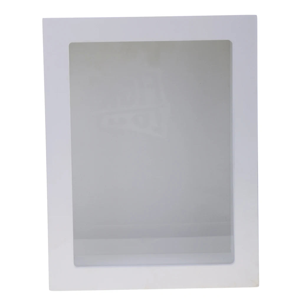 3D Modern Wood Glass Picture Photo Frame Specimen Artwork Holder Home Decor