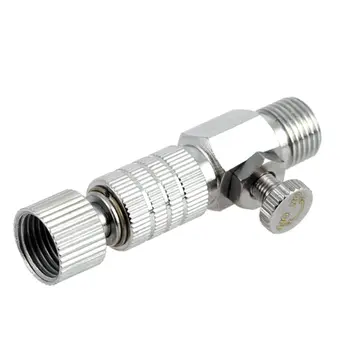 

2x Quick Connection Connector Coupler with Air Flow Regulator 1/8 to 1/8 BSP Fittings for Fast Connecting Disconnecting