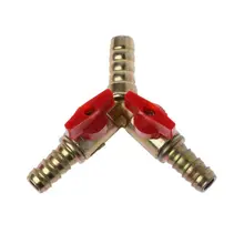 3/" ID шланг Барб Y форма 3 способ запорный шаровой клапан фитинг для газа воды и нефти электрооборудования