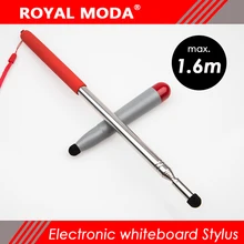 1,6 м Выдвижная классная сенсорная ручка для электронной доски Войлок НИБ Презентация учебная указка палка Тур указатель-флагшток