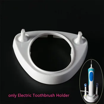 

Electric Toothbrush Holder Bracket Bathroom Toothbrush Stander Base Support Holder 2 Tooth Brush Heads Base With Charger Hole