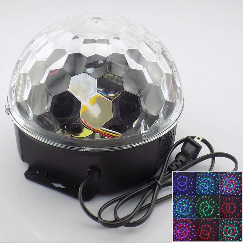 LED Mini DJ Disco Ball Light Stage disko Lighting Christmas Party KTV Festival Dancing Colorful