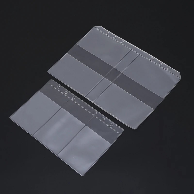 Прозрачная ПВХ деловая сумка для визитных карточек держатель продукции папка Обложка для папки