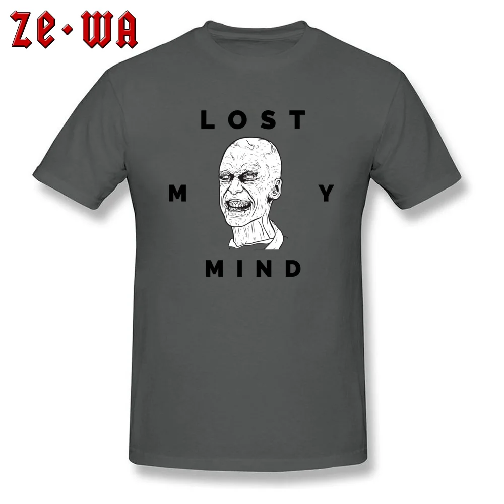 Lost My Mind 2 Casual Fall 100% Cotton Round Neck Male Tops Tees Design Tee-Shirts 2018 Discount Short Sleeve T Shirts Lost My Mind 2 carbon