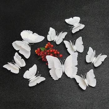 3D Double Layer Butterfly Stickers 1