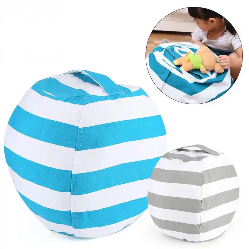 stuffed animal storage bean bag chair
