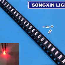 1000 шт. 3014 SMD СВЕТОДИОДНЫЙ Красный Ультра яркий 0,2 Вт 6-8лм 30мА 3 в поверхностный монтаж чип светильник светодиод лампы SMD 3014 Светодиодный шарик