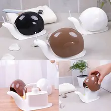 Liquid Soap Dispenser Cartoon Snail Shaped Shower Shampoo Dispensing Bottles Press Type Bottling Bathroom Accessories