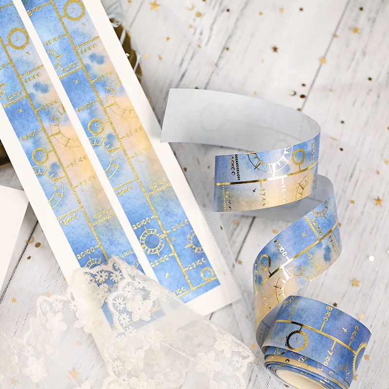 

33mm wide Dream timeline hot stamping decoration washi Tape DIY Diary scrapbooking masking tape escolar
