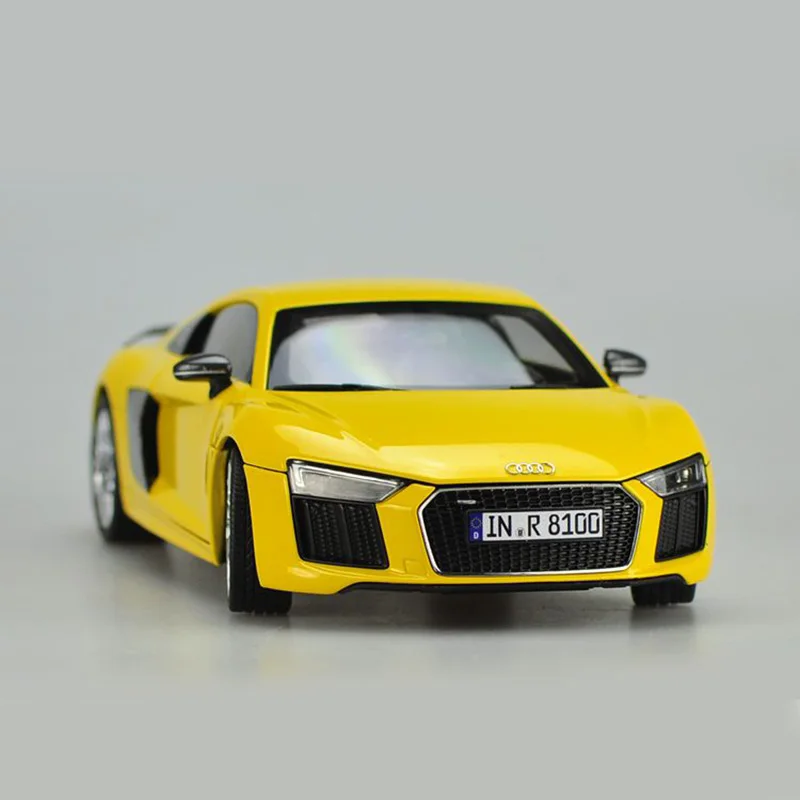 

diecast wheel 1:18 AlloyToy R8 V10 plus Car Model Of Children's Toy Cars Original Authorized Authentic Kids Toys