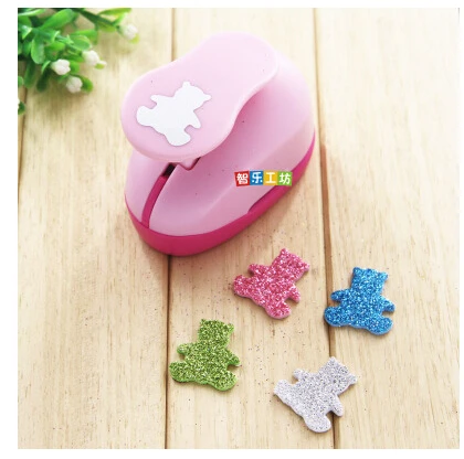 

free shipping 2-2.5CM Bear shape eva foam punch paper punch for greeting card handmade ,Scrapbook Handmade diy toy puncher