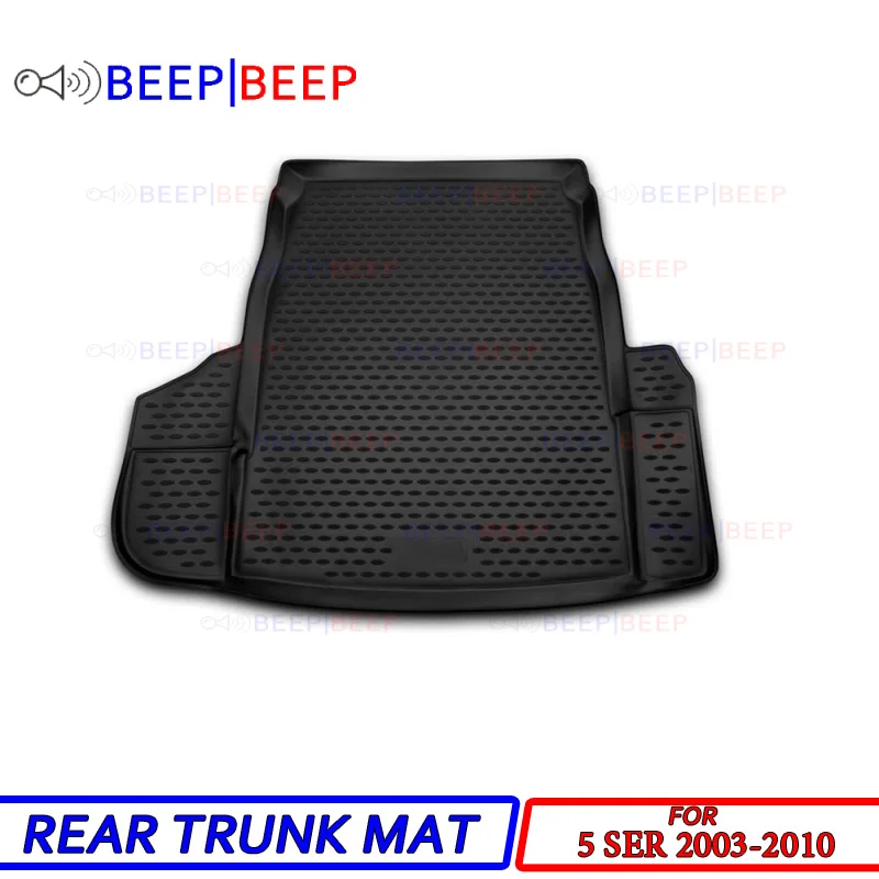 

For BMW 5 Series 2003-2010 car trunk mat rear inner boot cargo tray floor carpet car styling decoration interior accessories