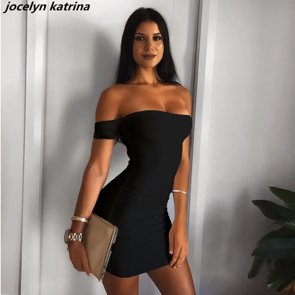Jocelyn Katrina Brand Ladies Summer Women Sexy Bodycon Knee Length 