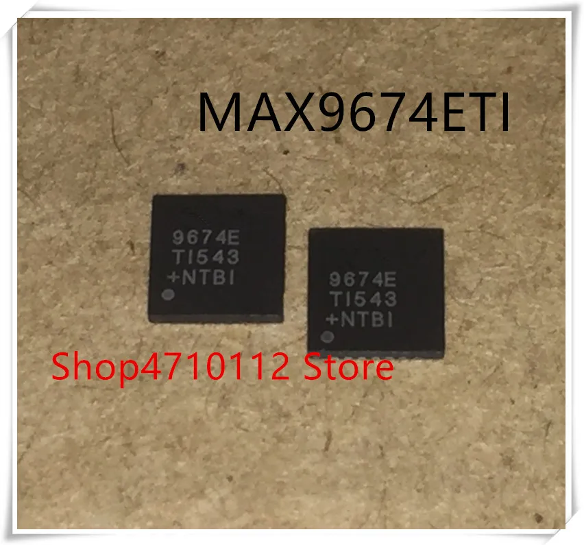 NEW 10PCS LOT MAX9674ETI MAX9674E MAX9674 9674E QFN IC