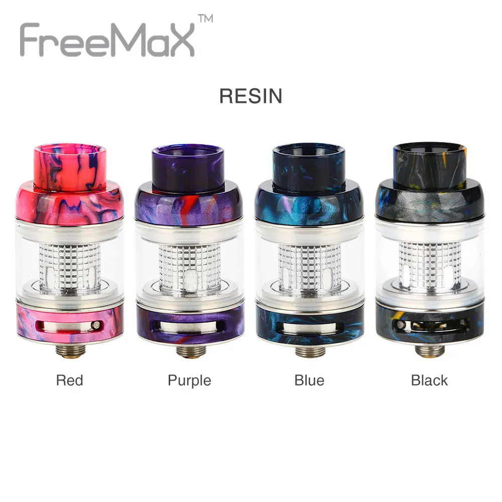 

100% Original Freemax Fireluke Mesh Subohm Tank 3ml Capacity with Mesh Coil 0.15ohm & Adjustable Bottom Airflow E-cig Atomizer