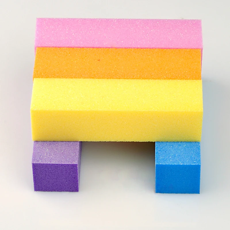 Lily angel 2Pcs Professional Beauty sponge Nail Art Files Buffer Grit