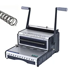 S310 wire binding machine double handle coil calendar punch machine manual office binding machine bookbinding machine 1pc