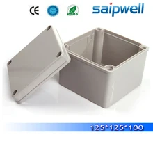 Лучшее горячая Распродажа IP66 о недорогом маленьком Водонепроницаемая пластиковая ABS enslosures прозрачный корпус 125*125*100 мм Высокое качество DS-AG-1212