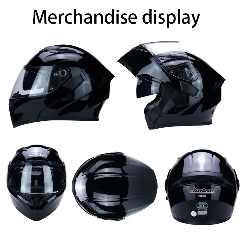 Самый продаваемый двойной объектив Полнолицевой мотоциклетный шлем может флип модульные емкости высокого качества DOT сертификация JIEKAI-902