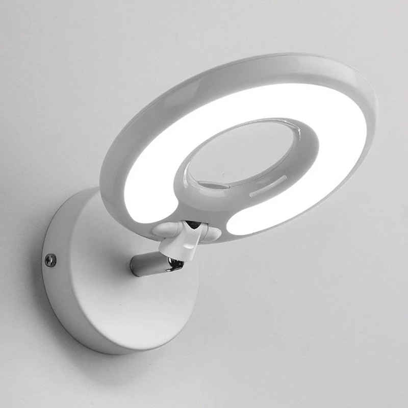 

Modern Led Wall Lamp Bedroom Bedside Hotel Study To Read The Eye Wall Lamp With Switch Mirror Light Office Lighting