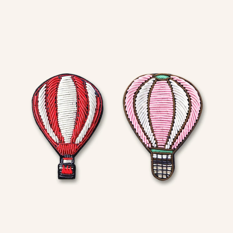 

embroidery india silk pin on patch balloon brooch badge patches for clothes parches termoadhesivos para ropa for clothes