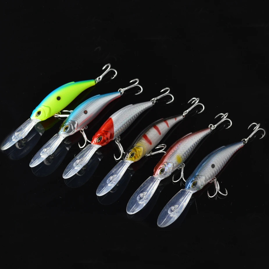 Рыболовная приманка TOMA Deep Catcher 83S 83 мм 18 г Тонущая блесна искусственная для окуня