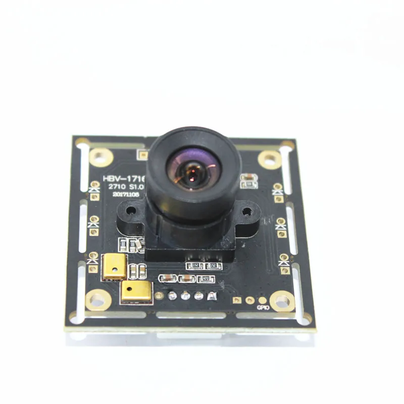 

OV2710 2MP 1080P HD USB Camera module with 100 degree distortionless lens and 1M usb cable