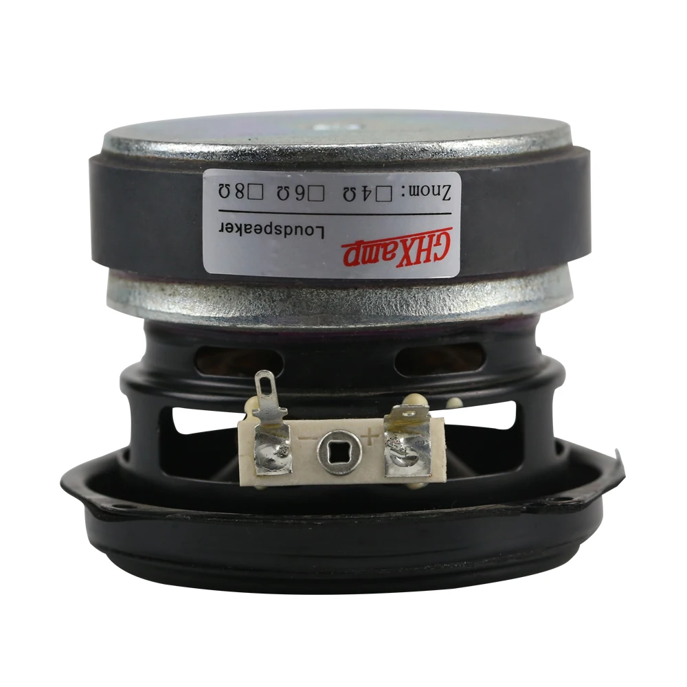 Price GHXAMP 30W 3 inch Full Range BASS Speaker Unit Long Stroke Portable LoudSpeaker Aluminum Basin Rubber 3OHM 1PCS