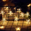 Cadena de luces LED de 1,2 m, 3m, 6m y 10m para Hada de la decoración, lámpara con batería, lámpara con alambre de cobre, para interiores, Navidad, boda, eventos ► Foto 1/6