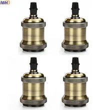 IWHD DIY Portalamparas E27 Цоколь лампа держатель Лофт промышленный стиль Douille Soquete E27 Винтаж держатель лампы