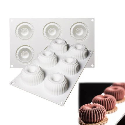 

Donut shape silicone cake mold french cake mould DIY baking tool