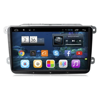 

9" Android Car Radio DVD GPS Central Multimedia for VW Volkswagen Polo Golf 5 6 Passat CC Jetta Tiguan Touran