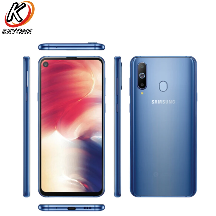 Мобильный телефон samsung Galaxy A8s SM-G8870 LTE, 6,4 дюймов, 6 ГБ ОЗУ, 128 Гб ПЗУ, четыре ядра, Snapdragon 710, четыре камеры, NFC, две sim-карты