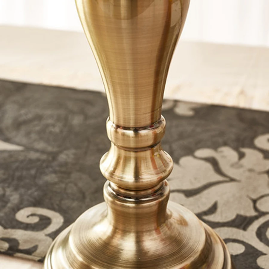 Современный золотой подсвечник из металлического стекла в скандинавском стиле большая люстра романтическая канделяар Свадебные Центральные элементы стола 50ZT0018